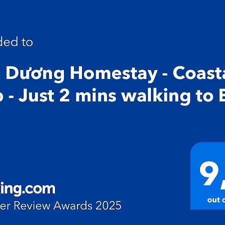 Anh Duong Homestay - Coastal Stop - Just 2 Mins Walking To Eo Gio Quy Nhon Esterno foto